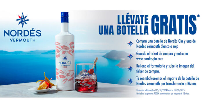 Llévate una botella gratis de Nordés Llévate una botella gratis de Nordés