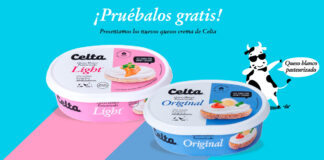 Prueba gratis los nuevos quesos crema Celta Prueba gratis los nuevos quesos crema Celta