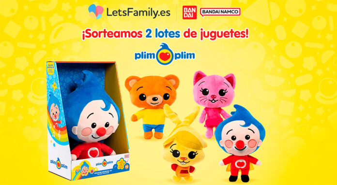 Sorteo de 2 lotes de juguetes Plim Plim de Lets Family Sorteo de 2 lotes de juguetes Plim Plim de Lets Family