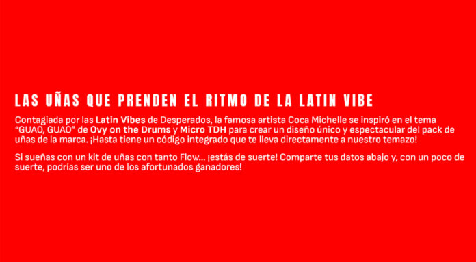Estupendo sorteo de Desperados