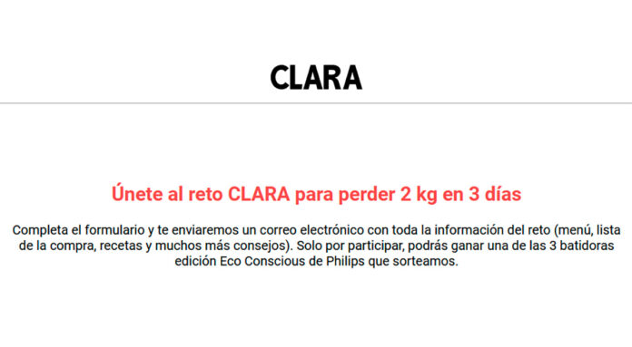 Fantástico sorteo de Clara Fantástico sorteo de Clara
