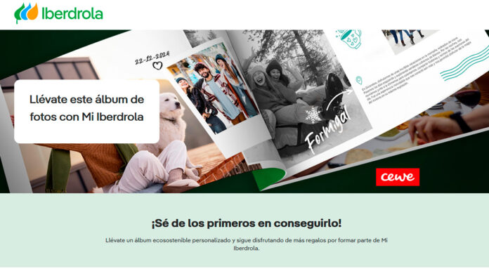 Llévate gratis un albúm de fotos con Iberdrola Llévate gratis un albúm de fotos con Iberdrola