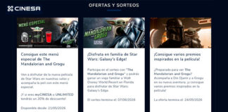 Nuevo sorteo de Cinesa Nuevo sorteo de Cinesa