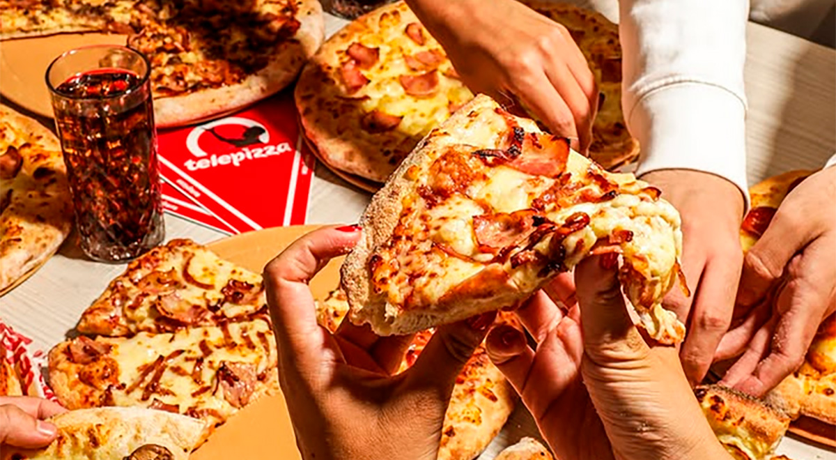 Pizza gratis con Telepizza