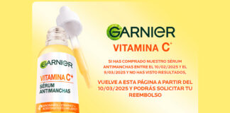 Promoción de reembolso de Garnier Promoción de reembolso de Garnier