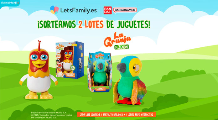 Sorteo de juguetes de La Granja de Zenón de Lets Family