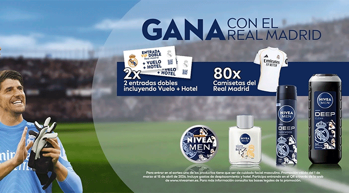 Gana con el Real Madrid y Nivea Gana con el Real Madrid y Nivea