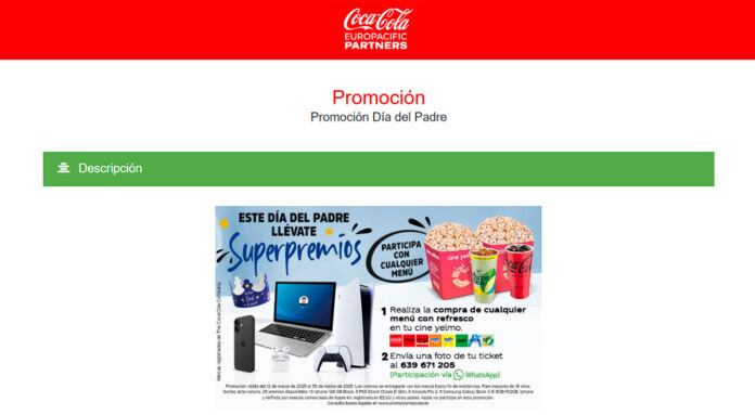 Promoción Día del Padre de Coca Cola