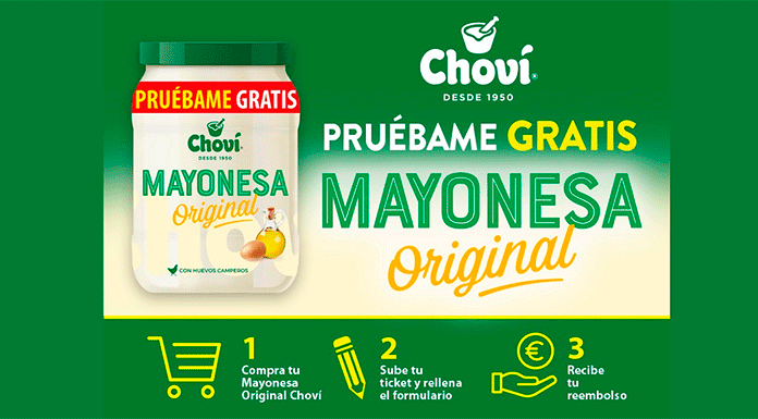 Prueba gratis Mayonesa Choví Prueba gratis Mayonesa Choví