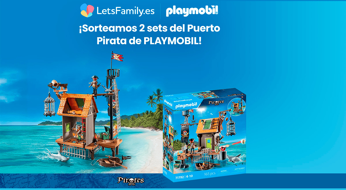 Sorteo de 2 sets del Puerto Pirata de Playmobil de Lets Family