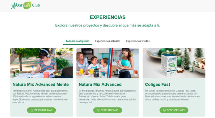 Disfruta de una gran experiencia con Aboca Life Club