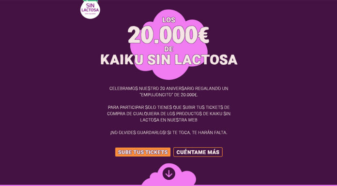 Gana con Kaiku sin lactosa