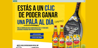 Gana una pala con Amstel Radler Gana una pala con Amstel Radler
