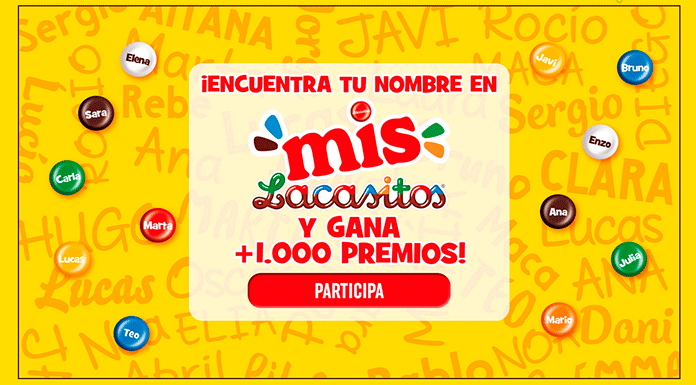 Gana premios con Lacasitos Gana premios con Lacasitos