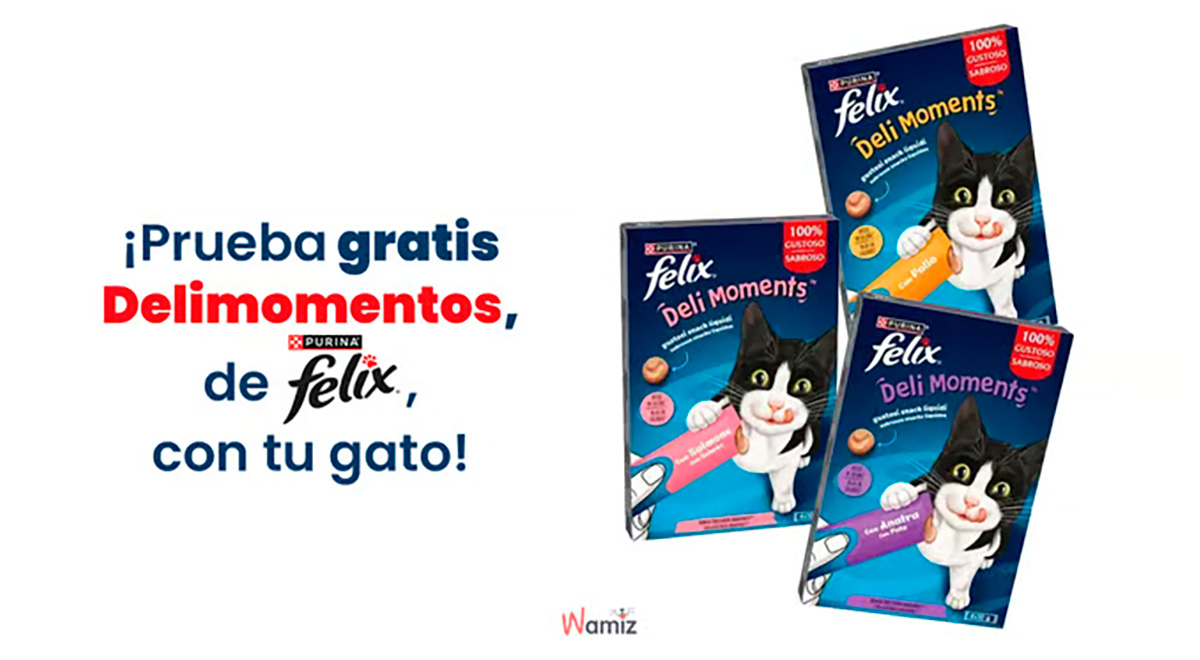 Prueba gratis Delimomentos de Felix con Wamiz