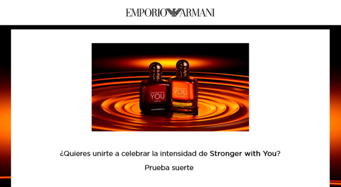 Sorteo Emporio Armani Sorteo Emporio Armani