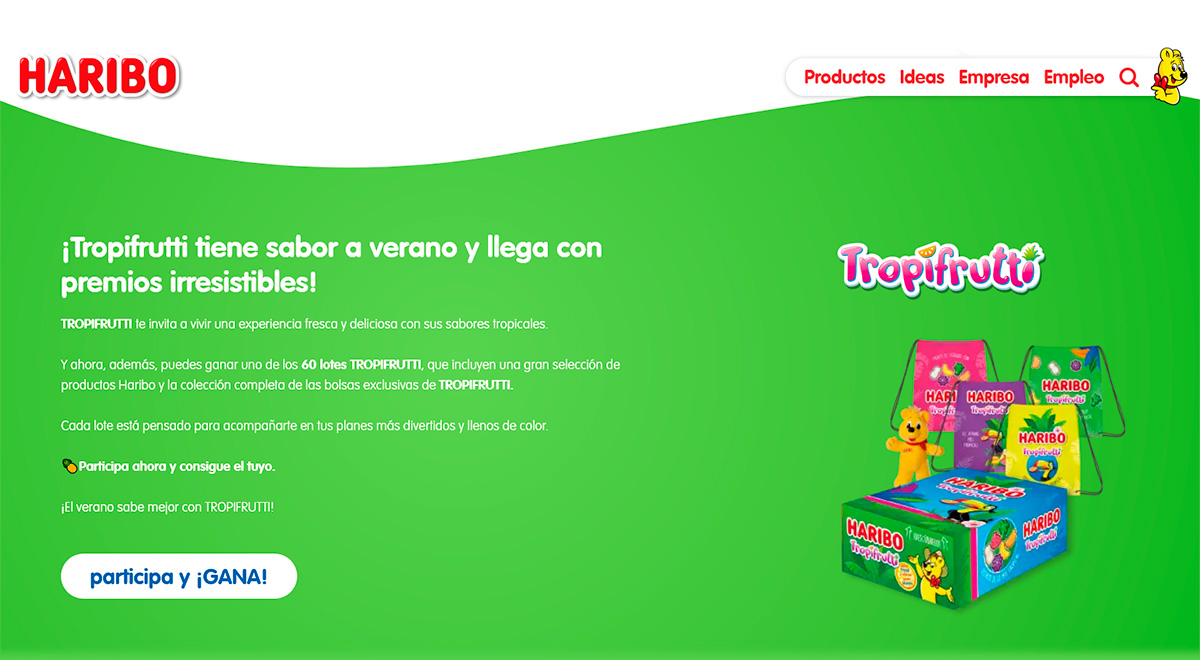 Promo verano de Haribo