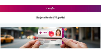Consigue Tarjeta Renfe&Tú gratis Consigue Tarjeta Renfe&Tú gratis