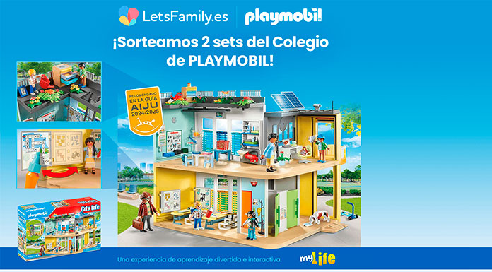 Lets Family sortea 2 sets del colegio de Playmobil