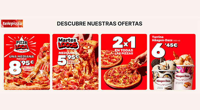 Ofertas de Telepizza Ofertas de Telepizza