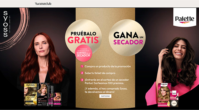 Prueba gratis productos Syoss