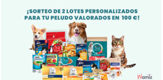 Sorteo de 2 lotes personalizados de productos Purina con Wamiz Sorteo de 2 lotes personalizados de productos Purina con Wamiz