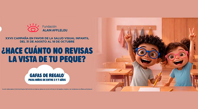 Campaña escolar de la Fundación Alain Afflelou