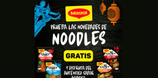 Prueba gratis los Noodles de Maggi Prueba gratis los Noodles de Maggi