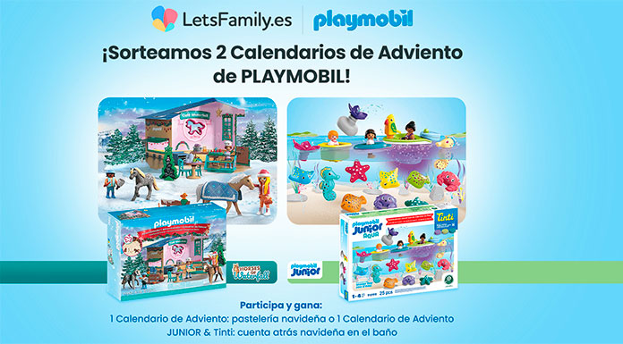 Sorteo de 2 Calendarios de Adviento de Playmobil de Lets Family