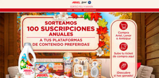 Sorteo de Ariel y Lenor Sorteo de Ariel y Lenor