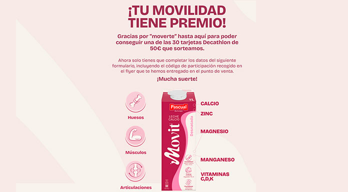 Sorteo de Leche Pascual Movit Sorteo de Leche Pascual Movit