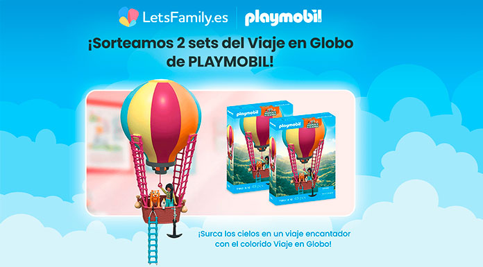 Sorteo de 2 sets del viaje en Globo de Playmobil