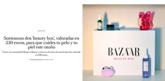 Sorteo de Harper’s Bazaar Sorteo de Harper's Bazaar