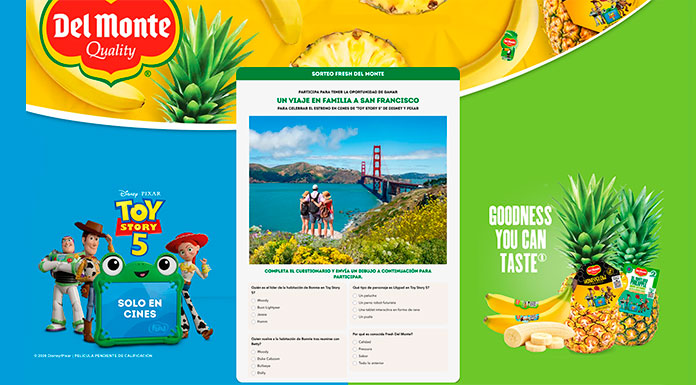 Gana un viaje con Del Monte Gana un viaje con Del Monte