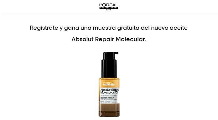 Muestras gratis de Absolut Repair Molecular