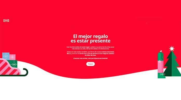 Promoción de Ikea de Navidad
