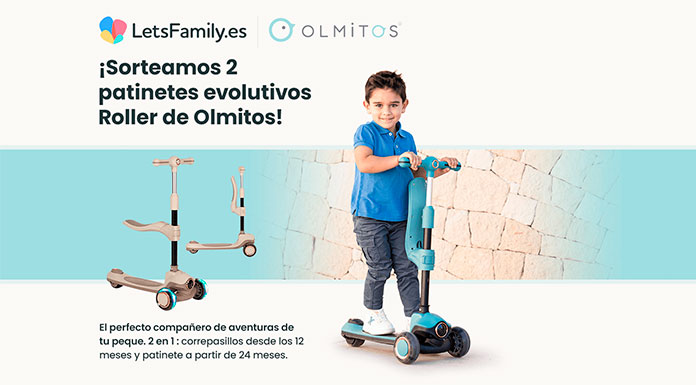 Sorteo de 2 patinetes evolutivos Roller de Olmitos