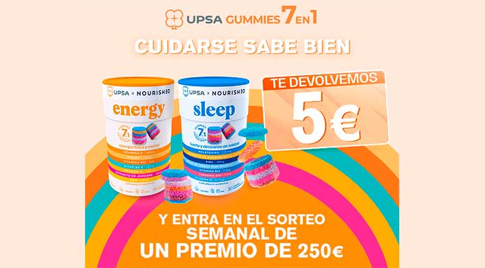 Gana premios con UPSA Gummies Gana premios con UPSA Gummies