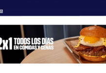 2 x 1 en Foster’s Hollywood 2 x 1 en Foster's Hollywood