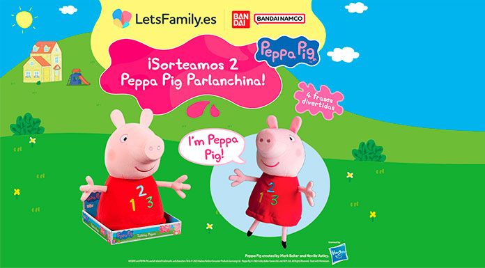 Lets Family sortea dos lotes de juguetes Peppa Pig