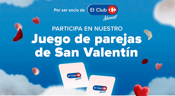 Promoción de San Valentín de Carrefour