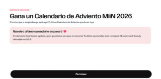 Sorteo de MiiN Cosmetics Sorteo de MiiN Cosmetics
