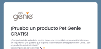 Prueba un producto Pet Genie gratis Prueba un producto Pet Genie gratis