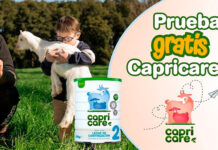 Muestras gratis de Capricare 2, Fórmula de Continuación Muestras gratis de Capricare 2, Fórmula de Continuación