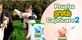 Muestras gratis de Capricare 2, Fórmula de Continuación Muestras gratis de Capricare 2, Fórmula de Continuación