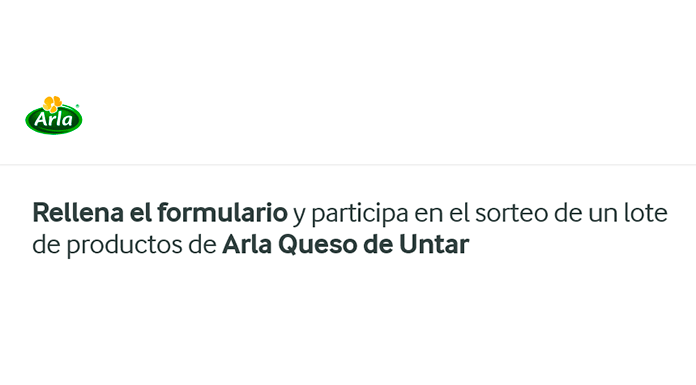 Sorteo de Arla Sorteo de Arla