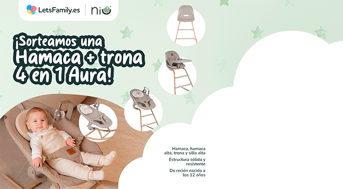 Sorteo de una hamaca + trona 4 en 1 Aura de Lets Family Sorteo de una hamaca + trona 4 en 1 Aura de Lets Family