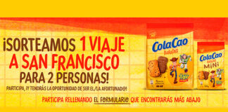 Genial sorteo de ColaCao Genial sorteo de ColaCao