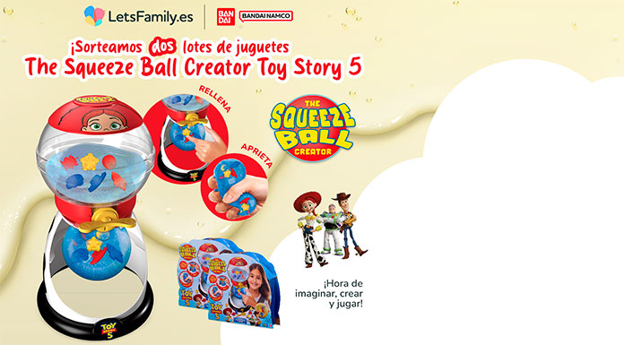 Sorteo de 2 lotes de juguetes The Squeeze Ball Creator de Lets Family Sorteo de 2 lotes de juguetes The Squeeze Ball Creator de Lets Family