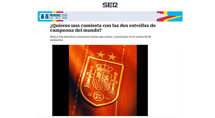 Sorteo de Cadena Ser Sorteo de Cadena Ser